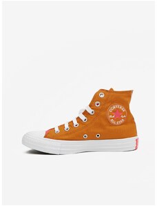 Orange Women's Ankle Sneakers Converse Chuck Taylor All Star - Women