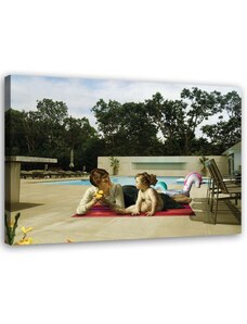 Gario Vászonkép Pihenés a medence mellett - Jose Luis Guerrero Méret: 60 x 40 cm