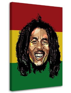 Gario Vászonkép Bob Marley Jamaica - Nikita Abakumov Méret: 40 x 60 cm