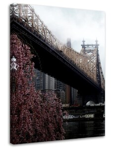 Gario Vászonkép Ed Koch Queensboro híd - Dmitry Belov Méret: 40 x 60 cm