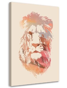 Gario Vászonkép Egy büszke oroszlán portréja - Robert Farkas Méret: 40 x 60 cm