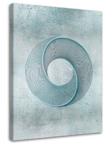 Gario Vászonkép Kék kör - Andrea Haase Méret: 40 x 60 cm