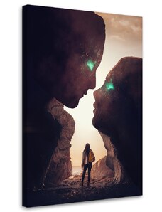 Gario Vászonkép Rocky csók - Patryk Andrzejewski Méret: 40 x 60 cm