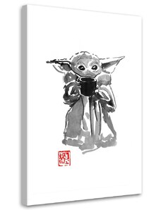 Gario Vászonkép Star Wars, fiatal yoda - Péchane Méret: 40 x 60 cm