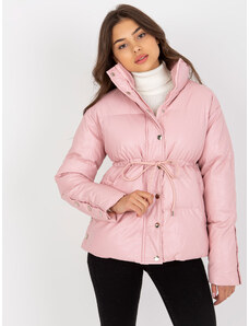 BASIC Rózsaszín steppelt kabát AI-KR-MC362.64-pink