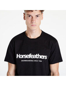 Férfi póló Horsefeathers Quarter T-Shirt Black