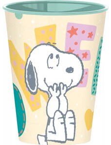 Snoopy műanyag pohár