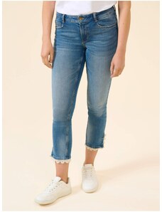 Blue Shortened Slim Fit Jeans ORSAY - Nők