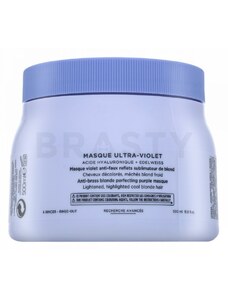Kérastase Blond Absolu Masque Ultra-Violet maszk platinaszőke és ősz hajra 500 ml