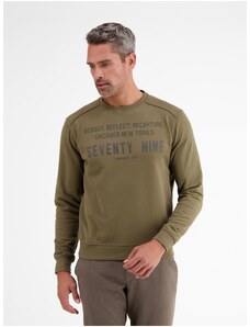 Khaki men's sweatshirt LERROS - Mens