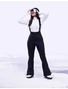 ASOS 4505 Hourglass skinny ski trouser with stirrup in black