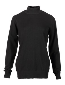 MARC LAUGE fekete állónyakú pulóver