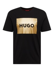 HUGO Póló 'Dulive' arany / fekete