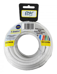 Kábel EDM 3 x 2,5 mm Fehér 20 m