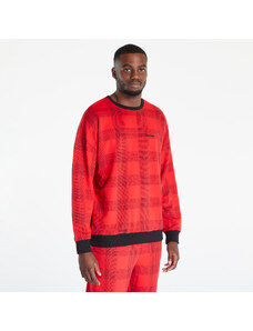 Férfi pulcsi Calvin Klein Mc Holiday Lounge L/S Sweatshirt Textured Plaid/ Exact