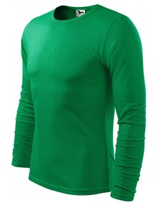 Malfini Férfi hosszú ujjú póló, zöld fű