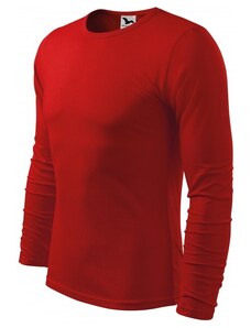 Malfini Férfi hosszú ujjú póló, piros