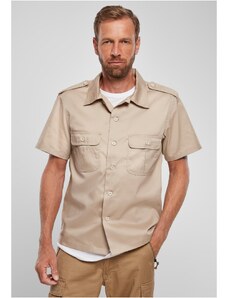 Brandit Beige American Short Sleeve Shirt