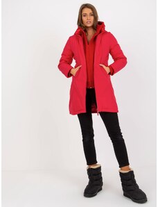 BASIC Piros női kifordítható téli kabát NM-KR-D2-3873.98P-piros