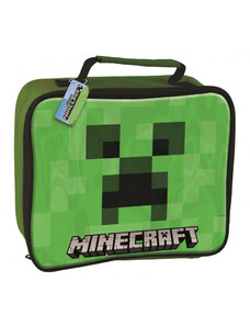 STOR Minecraft uzsonnás táska, hűtőtáska, 22 cm