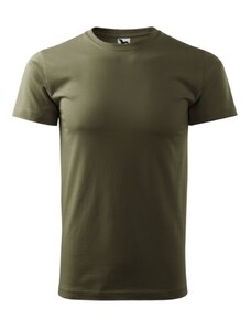 Malfini Basic férfi póló, katonai színű