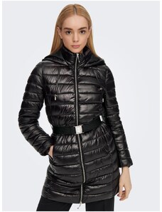 Only Fekete női téli steppelt kabát CSAK Scarlett - Nők