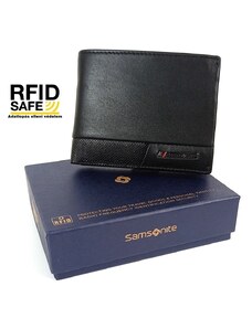 Samsonite PRO-DLX 6 kisebb, RFID védett fekete, szabadon nyílói pénz és irattartó tárca 144539-1041