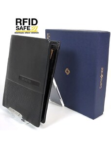 Samsonite BIZ2GO RFID védett fekete álló irat és pénztárca 144445-1041