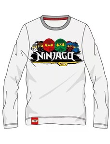 Lego Ninjago gyerek hosszú ujjú póló felső fehér 3év
