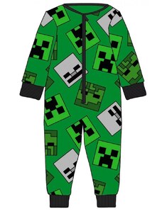 Minecraft gyerek hosszú pizsama overál 3/4év