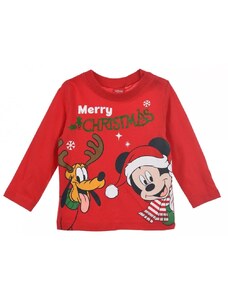 Disney Mickey karácsony baba póló felső piros 12 hó