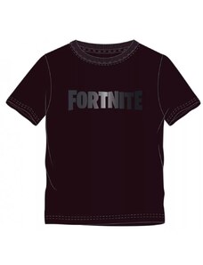 Fortnite gyerek rövid póló felső fekete 12év