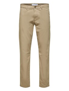 SELECTED HOMME Chino nadrág 'Miles Flex' greige