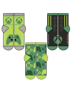 Xbox gyerek zokni, 3 pár, 35-38