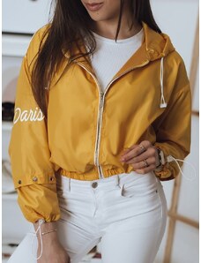 BASIC Sárga női könnyű rövid dzseki TY1822