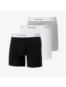 Boxeralsó Calvin Klein Modern Cotton Stretch Boxer Brief 3-Pack Black/ White/ Grey Heather
