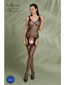 Passion Fekete bodystockings ECO BS010