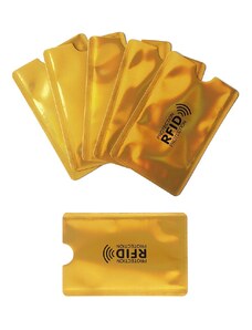 IZMAEL RFID Bankkártya védőtok-Arany KP22542
