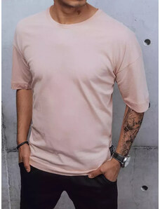 Rózsaszín férfi basic póló RX4599z