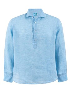 Panareha BIARRITZ Linen Polera Shirt blue