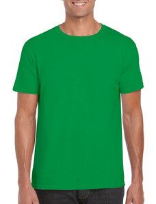 Gildan softstyle, GI64000, kereknyakú pamut póló, Irish Green-2XL