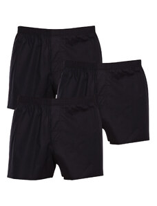3PACK Men's Shorts Nedeto dark blue