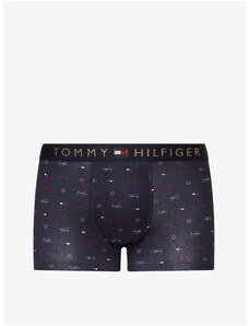 Tommy Hilfiger Unde Blue Mens Patterned Boxers & Socks Set - Men