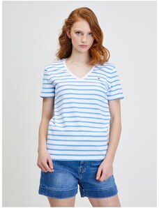 Blue and White Ladies Striped T-Shirt Tommy Hilfiger - Women