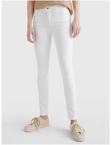 White Women's Skinny Fit Jeans Tommy Hilfiger - Nők