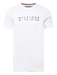 TOMMY HILFIGER Póló 'New York' tengerészkék / piros / fehér