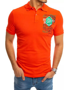 BASIC Narancssárga póló mintával PX0368