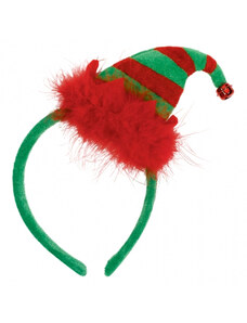 Amscan Női karácsonyi fejpánt - Elf kalap