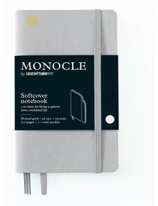 LEUCHTTURM1917 MONOCLE by LEUCHTTURM1917 Dotted Pocket Softcover Notebook