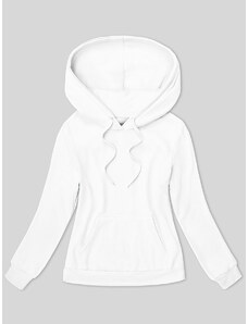 Női kapucnis pulóver Fehér OZONEE JS/W02Z